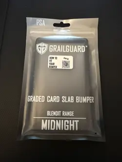 MIDNIGHT Grail Guard BLACK Graded Card Slab Bumper Protector Case for PSA - Image 1