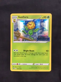 Pokemon Cards: Silver Tempest Prerelease Promo: Sunflora SWSH269 - Image 1