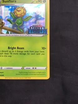Pokemon Cards: Silver Tempest Prerelease Promo: Sunflora SWSH269 - Image 5