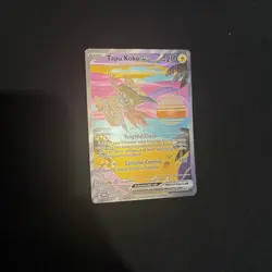 Pokemon TCG Tapu Koko EX Paradox Rift Holo Card 247/182 - Image 1