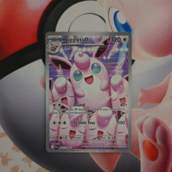 Pokemon TCG - Wigglytuff 105/094 - Phantasmal Flames - Illustration Rare Card - Image 3