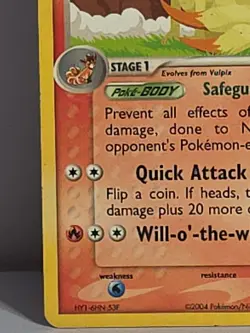 Ninetales 22/101 Rare EX Hidden Legends Pokemon TCG Card MP-LP - Image 4