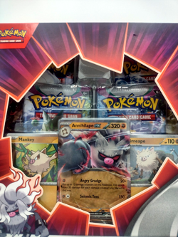 Pokemon TCG Annihilape EX Box 3 Promo Foil Cards 4 Booster Packs Mankey Primeape - Image 4