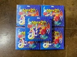 2021 Topps MetaZoo Cryptid Nation Series 0 30 Card Pack Box x5 - Image 1