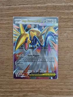 Mega Skarmory Ex 55/88 Double Rare Holo Card - Pokemon Perfect Order Near Mint - Image 1