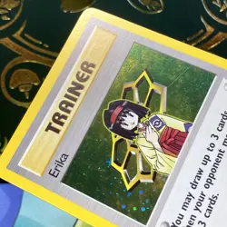 ERIKA - 16/132 - 1st Edition Gym Heroes - HOLO - Pokemon Card - LP + NM - - Image 4