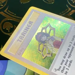 ERIKA - 16/132 - 1st Edition Gym Heroes - HOLO - Pokemon Card - LP + NM - - Image 5