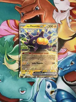 Hops Pincurchin Ex 068/217 Holo Double Rare Pokemon Card Near Mint - Image 1