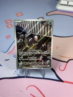 Houndour - 204/197 - Pokemon TCG Obsidian Flames Illustration Rare Card - Image 1