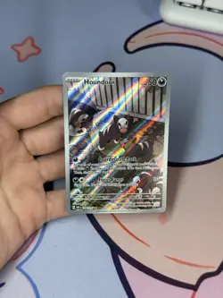Houndour - 204/197 - Pokemon TCG Obsidian Flames Illustration Rare Card - Image 3