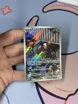 Houndour - 204/197 - Pokemon TCG Obsidian Flames Illustration Rare Card - Image 4