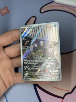 Houndour - 204/197 - Pokemon TCG Obsidian Flames Illustration Rare Card - Image 5