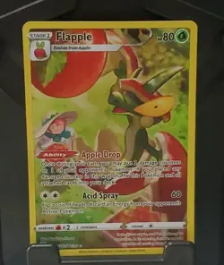 Pokemon Flapple Holo TG02/TG30 Astral Radiance Trainer Gallery 80 HP Card - Image 1