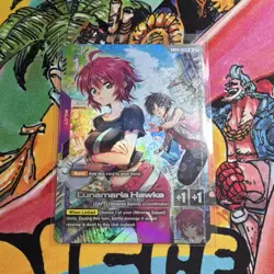 Gundam Lunamaria Hawke Pilot U+ Foil GD04-035 Cost 3 Gundam Card Game - Image 1