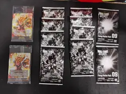 Dragonball release event Pack LOT w/ winner card - Image 1