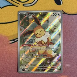 Eevee Pokemon Center Stamped #173 Scarlet & Violet Promo Cards - Image 1