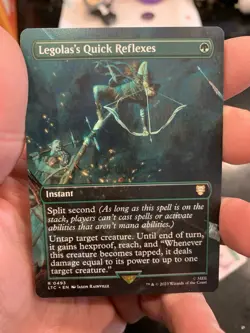 Legolas's Quick Reflexes (Borderless) Commander: the Lord of the Rings - Image 1
