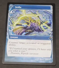 MTG Stifle Future Sight Frame Mystery Booster 2 MB2 - Image 2