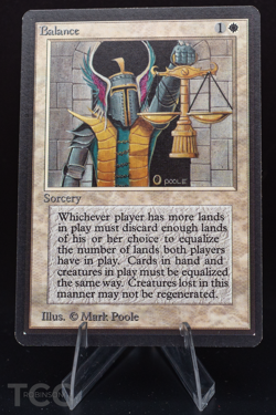Balance - Limited Edition Beta Regular - Magic the Gathering - Image 1