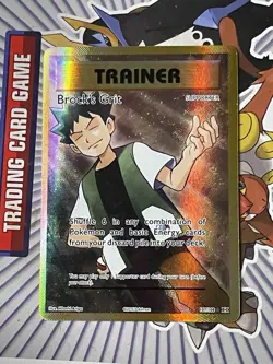 Brock's Grit 107/108 - Pokemon XY Evolutions Full Art Ultra Rare Card NM - Image 1