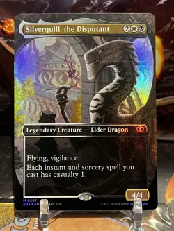 MTG | Silverquill, the Disputant ✨FOIL✨ (Borderless) [SOS] - Image 1