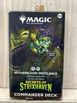 Magic the Gathering MTG Secrets of Strixhaven Witherbloom Pestilence Deck - Image 2