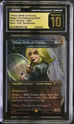 VARRAGOTH, BLOODSKY SIRE Secret Lair Foil Tiffany CGC Pristine 10 MTG Chucky - Image 1