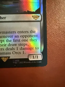 MTG Lord of the Rings Orcish Bowmasters Foil NM MTG - Image 4