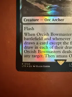 MTG Lord of the Rings Orcish Bowmasters Foil NM MTG - Image 5