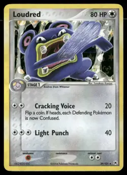 Loudred 39/101 Hidden Legends Pokemon TCG - Image 1