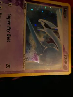 MP/HP Pokemon (Holo) LUGIA Card POP SERIES-5 Set #2/17 Cosmos Foil Promo#3 - Image 4