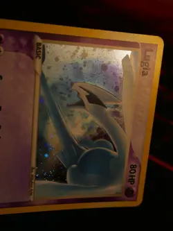 MP/HP Pokemon (Holo) LUGIA Card POP SERIES-5 Set #2/17 Cosmos Foil Promo#3 - Image 5