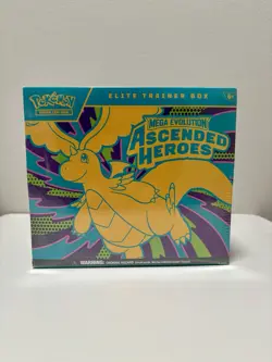 Pokemon TCG Ascended Heroes Elite Trainer Box ETB Factory Sealed - Image 1