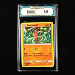 TQG 9.5 MINT+ 2019 Pokemon ENG Sudowoodo #PROMO SM207 - Image 1