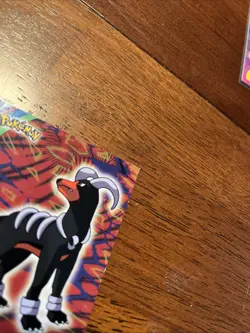 Pokemon 2001 Topps Johto Champions - Houndoom #229 TV Animation - Image 2
