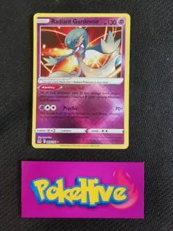 Pokemon TCG Radiant Gardevoir Sword & Shield - Lost Origin 069/196 Regular... - Image 1
