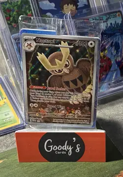 Pokemon TCG - Noctowl #141 Black Star Promo - Stellar Crown - SEALED Near Mint - Image 2