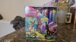 Pokemon TCG Prismatic Evolutions Mini Tin Case Brand New and Sealed - Image 4