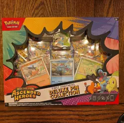 Pokemon Ascended Heroes First Partner Deluxe Pin Collection Sealed New - Image 1