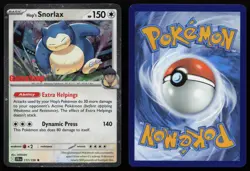 Hop's Snorlax 117/159 GAMESTOP Exclusive Promo Cosmos Holo Pokemon English NM - Image 3