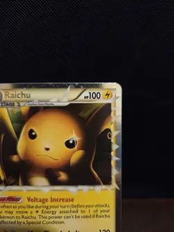 Pokemon TCG Raichu Prime 83/90 HGSS Undaunted Holo 🌟🌟🌟 2010 - Image 3