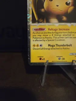 Pokemon TCG Raichu Prime 83/90 HGSS Undaunted Holo 🌟🌟🌟 2010 - Image 5