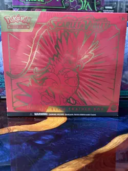 Pokemon TCG Scarlet And Violet Elite Trainer Box - NEW/FACTORY SEALED. - Image 1
