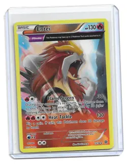 2015 Pokemon - XY: Ancient Origins Entei #15/98 Reverse Holo - Image 1