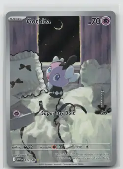 Gothita 124/086 Illustration Rare White Flare Pokemon Near Mint - Image 1