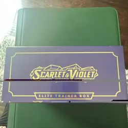 Pokemon Scarlet & Violet Base Miraidon Purple Elite Trainer Box - Image 2