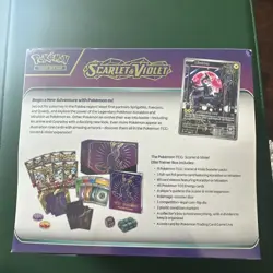 Pokemon Scarlet & Violet Base Miraidon Purple Elite Trainer Box - Image 3