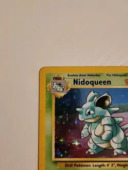 Pokemon TCG Nidoqueen Jungle 7/64 Holo Unlimited Holo Rare LP - Image 2