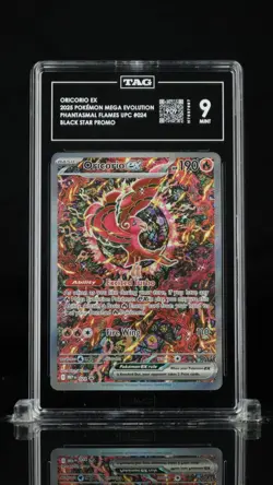 Oricorio ex 2025 Pokemon Black Star Promo TAG 9 #024 ME: Mega Evolution (MEP) - Image 1