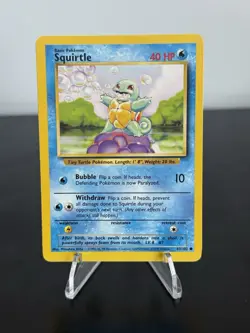 Squirtle 063/102 Pokemon Base Set Regular - Image 1